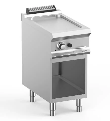 Plancha professionnelle gaz lisse sur placard ouvert MBM - DOMINA PRO 700 Acheter En Ligne