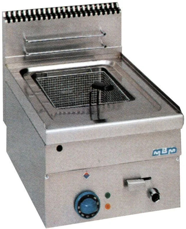 Expédié Aujourd’hui Friteuse professionnelle électrique 8 Litres à poser MBM profondeur 600mm