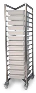 Echelle avec 14 bacs+couvercle Nouvel Arrivage