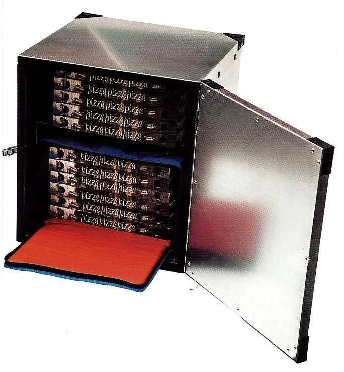 Caisson de livraison pizza 40cm GI METAL Bon Marché
