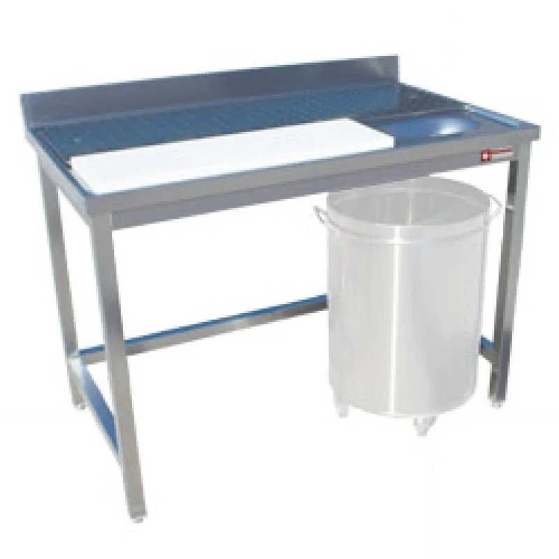 Table de préparation inox pour viande et poisson 1800x700mm DIAMOND Achat Immédiat