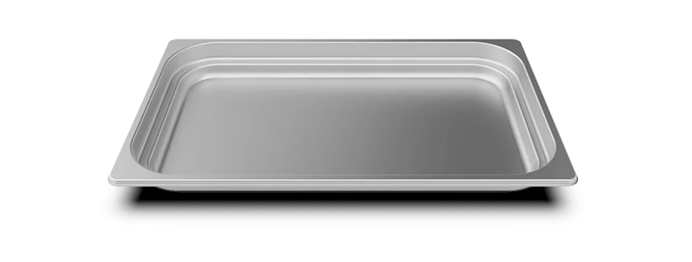 Plaque en acier inoxydable pour mise à vide GN 1/1 VACUUM.40 UNOX Prix Réduit