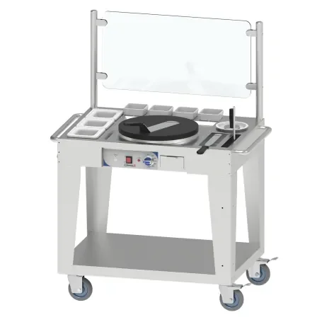 Stand ambulant avec crêpière diamètre 400mm CASSELIN Remise