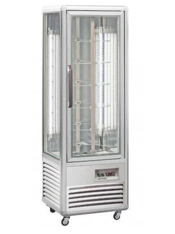Vitrine réfrigérée 4 faces vitrées positive ventilée spécial chocolat TECFRIGO - SNELLE 350 R LED chocolat Paiement Sécurisé