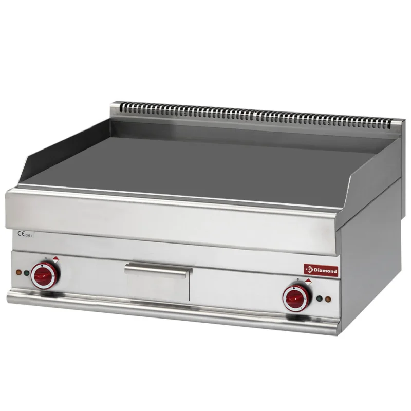 Offre Exclusive Plancha électrique lisse 2 zones EXTRA-LARGE DIAMOND profondeur 650mm