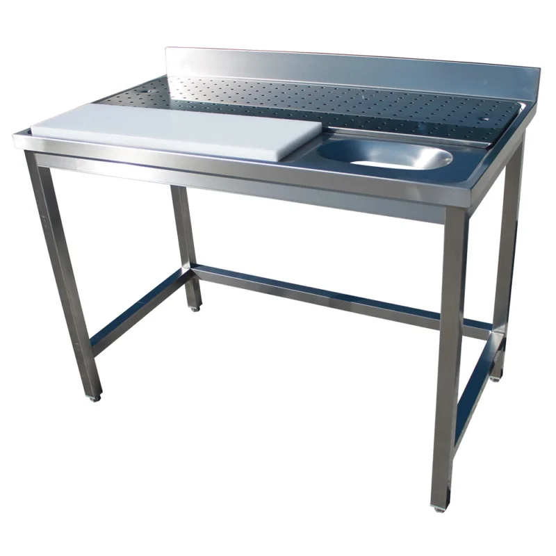 Table inox lave légumes 1400x700mm BERTRAND - PLPL/1470 Commander Vite
