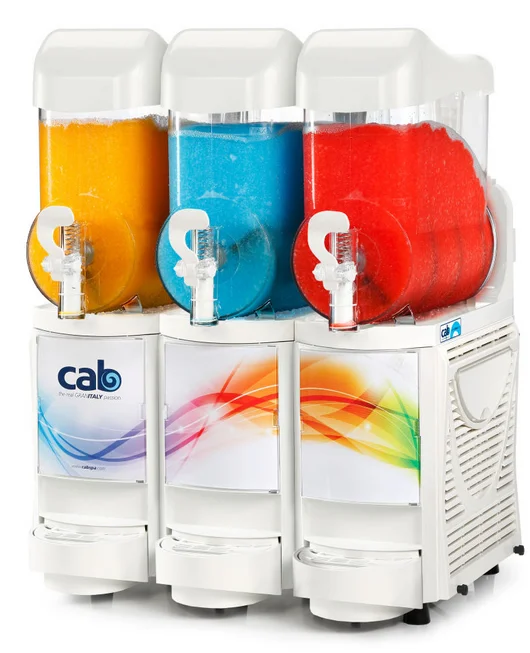 Distributeur de granité 3 cuves 10 litres blanc FABY SKYLINE CAB Nouveauté