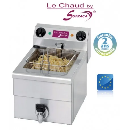 Meilleur Choix Friteuse professionnelle électrique 10 L à poser SOFRACA
