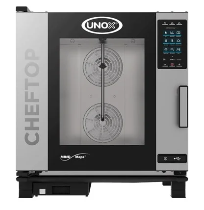 Marque Four mixte à gaz 10 niveaux GN1/1 CHEFTOP MIND PLUS UNOX