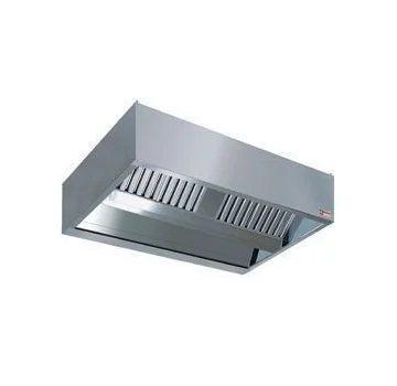 Hotte professionnelle centrale sans moteur 3200x1500mm DIAMOND Livraison Express