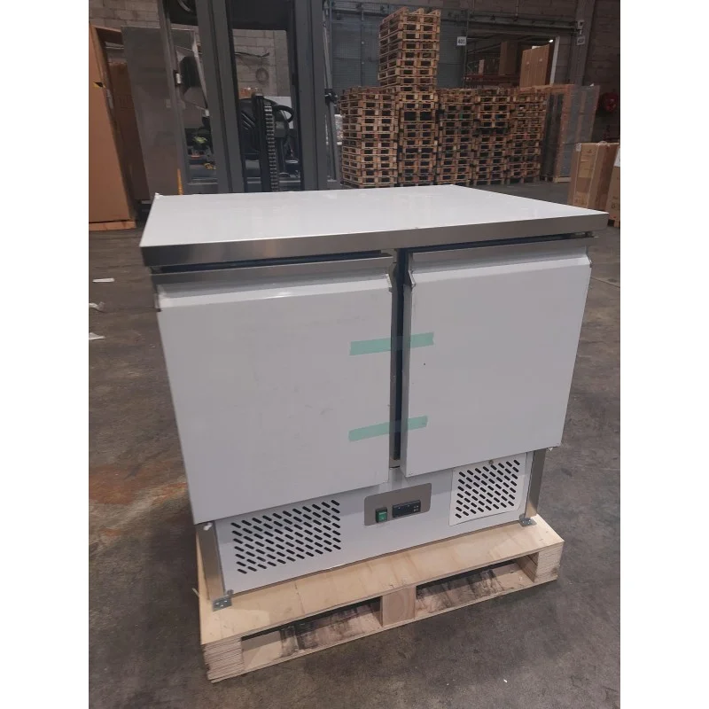 Table réfrigérée positive 257 L - 2 portes - Avec groupe logéNOSEM Commande En Gros