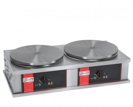 Satisfait Ou Remboursé Crêpière électrique double diamètre 40cm SOFRACA - CR2CE40