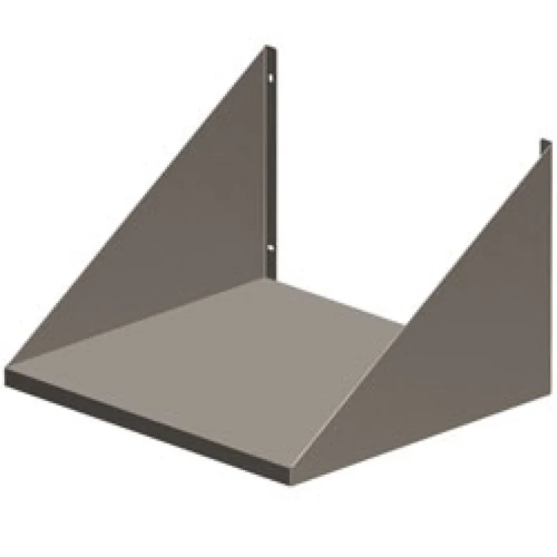 Etagère inox murale pour four micro-ondes - Longueur 600mm DIAMOND - SPD/65 Réduction