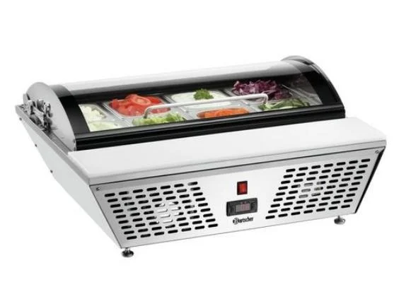 Seulement Aujourd’hui Vitrine réfrigérée 8 bacs GN1/6 à poser BARTSCHER - 700211G