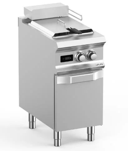 Populaire Friteuse professionnelle électrique 15 Litres sur coffre MBM - DOMINA PRO 700