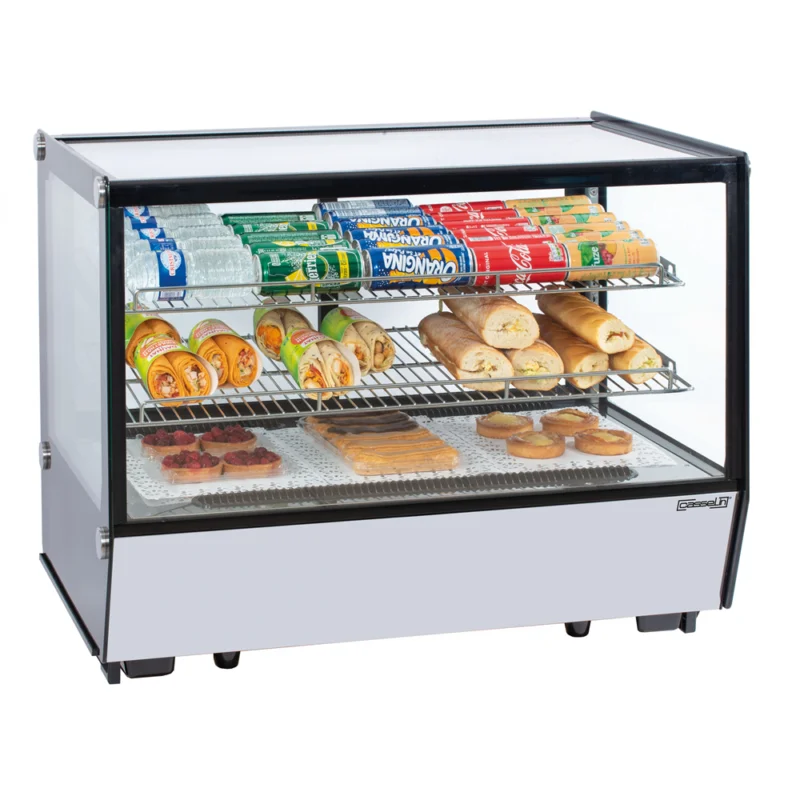 Offre Exclusive Vitrine réfrigérée de comptoir 160 Litres vitre droite CASSELIN
