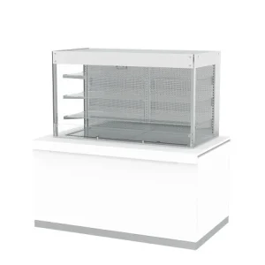 Vitrine réfrigérée verticale libre service avec cuve pour 3 bacs GN1/1 INFRICO - Série SELF-SERVICE - Gastrobuffets Expédition Rapide