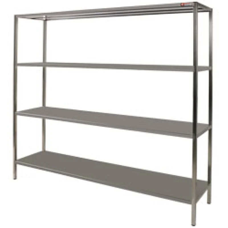Etagère inox de rangement 4 niveaux Longueur 2000 DIAMOND - SR2044 Promotion Saisonnière