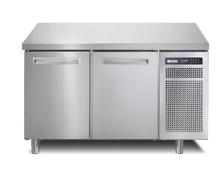Table réfrigérée centrale 2 portes profondeur 700 positif AFINOX Commander Vite