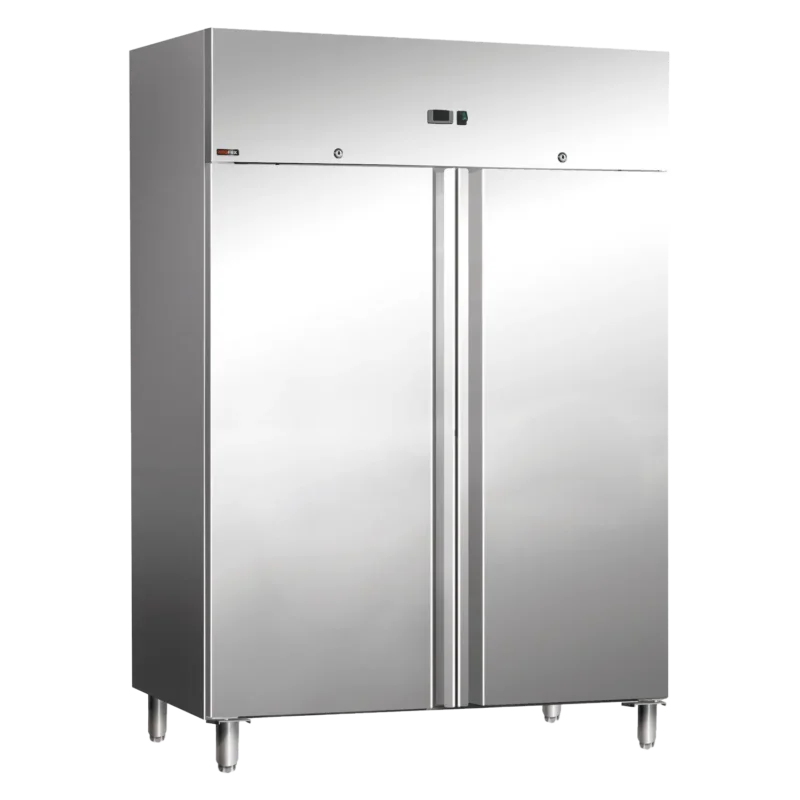 Jusqu’à Épuisement Des Stocks Frigo professionnel positif 2 portes 900 Litres en inox REDFOX