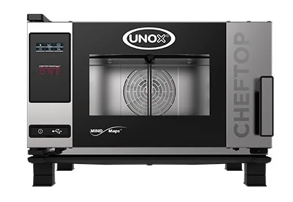 Four mixte électrique 3 niveaux GN1/1 CHEFTOP MIND ONE UNOX Populaire