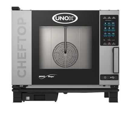Four mixte à gaz 5 niveaux GN1/1 CHEFTOP MIND PLUS UNOX Bon Marché