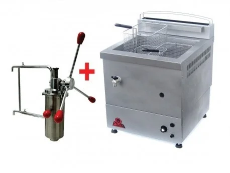 Bon Plan Friteuse à churros professionnelle à gaz à poser 10 Litres avec doseur SOFRACA