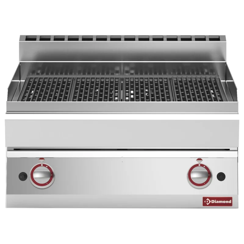 Bon Plan Grill vapeur à gaz double DIAMOND profondeur 650mm