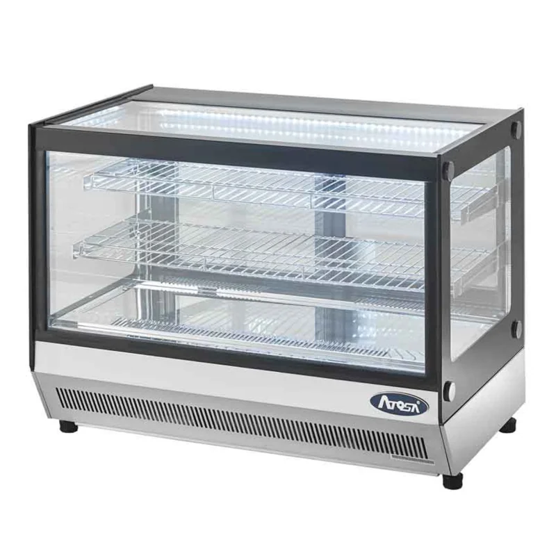 Vitrine réfrigérée à poser droite 160 Litres ATOSA - WTF Seulement Aujourd’hui