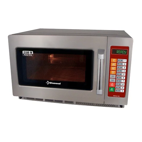 Four micro-ondes professionnel inox 34 Litres digital 2 étagères DIAMOND Vente Flash